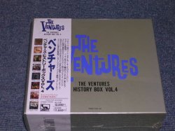 Photo1: THE VENTURES - THE VENTURES HISTORY BOX VOL.4  / 1992 JAPAN ORIGINAL PROMO "Brand New Sealed" 4 CD BOX SET 