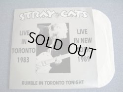 Photo1: STRAY CATS - LIVE IN TORONTO1983 LIVE IN NEW YORK 1989 /  COLLECTORS ( BOOT ) 2LP BRAND NEW DEAD STOCK 