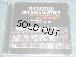 Photo1: THE BEATLES - GET BACK MASTERS : JANUARY 24. 1969  /  Used COLLECTOR'S CD 