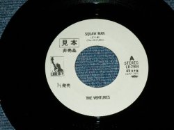 Photo1: THE VENTURES  -  SQUAW MAN ( WHITE LABEL PROMO  :  non /MINT- ) / 1971 JAPAN 0RGINAL White Label Promo & BLACK WAX VINYL  Used 7" Single 