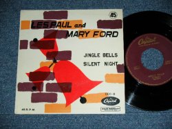 Photo1: LES PAUL - JINGLE BELLS  / 1950's  JAPAN ORIGINAL Used 7"SINGLE 