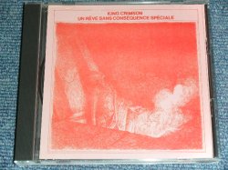 Photo1: KING CRIMSON - UN REVESANTS CONSEQUENCE SPECIALE /  ORIGINAL?  COLLECTOR'S (BOOT)  CD 