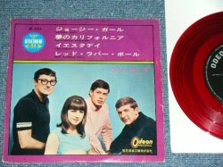 Photo1: THE SEEKERS シーカーズ  - GEORGY GIRL  / 1960's JAPAN ORIGINAL RED WAX Vinyl Used 7"EP 