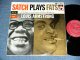 LOUIS ARMSTRONG ルイ・アームストロング　”サッチモ”  SATCH PLAYS FATS / 1956 JAPAN ORIGINAL Used LP 