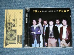 Photo1: 10 CC - PLAY AND PLAY  ( Live  JAPAN 10/4/1977 : with REPRICA TICKET )  /   ORIGINAL?  COLLECTOR'S (BOOT)  "BRAND NEW" CD 