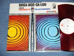 Photo1: The JAZZ CRUSADERS - OOGA-BOO-GA-LOO( Ex+++/Ex+++.Ex- ) / 1960s JAPAN ORIGINAL "WHITE LABEL ROMO" "RED WAX Vinyl" Used LP 