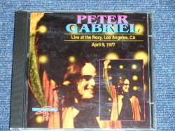 Photo1: PETER GABRIEL of GENESIS - LIVE AT THE ROXY, LOS ANGELES.CA. APRIL 9,1977 ( Ex+++/MINT)  /  ITALY ITALIA ORIGINAL COLLECTOR'S (BOOT)  Used CD 