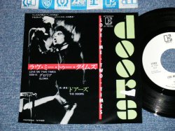 Photo1: The DOORS - LIGHT MY FIRE (G/VG+++)  / 1983  JAPAN REISSUE "WHITE LABEL PROMO"  Used 7"45 rpm Single With PICTURE COVER