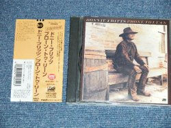 Photo1: DONNIE FRITTS ドニー・フリッツ- PRONE TO LEAN　プローン・トゥ・リーン(With JERRY McGEE on GUITAR of The VENTURES ）( Ex+/MINT)  /  1998 JAPAN ORIGINAL Used CD  With OBI 