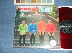 Photo1: THE VENTURES - ON STAGE ENCORE! ( Ex+/Ex+++ Looks:Ex++)  / 1966 JAPAN ORIGINAL "RED WAX Vinyl" used  LP 