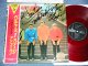 THE VENTURES - ON STAGE ENCORE! : With AUTOGRAPHED ( Ex+++/MINT-)  / 1966 JAPAN ORIGINAL "RED WAX Vinyl" used  LP With OBI 