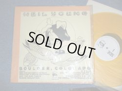 Photo1: NEIL YOUNG - BOULDER, COLORADO ( MINT-/MINT)   /  COLLECTOR's BOOT  "YELLOW WAX VINYL" Used LP  