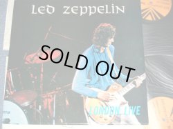 Photo1: LED ZEPPELIN - ,LONDON LIVE ( Ex+++/MINT-)   / 1980 BOOT  COLLECTORS Used 2 LP  