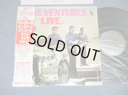 Photo1: THE VENTURES - ON STAGE ENCORE & LIVE AGAIN ( 2in 1 LP ) ( MINT-/MINT- A-3~6:Ex+) / 1978 JAPAN REISSUE used LP With OBI   