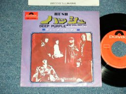 Photo1: DEEP PURPLE - HUSH    Ex++/MINT- ) / 1968 JAPAN ORIGINAL Used  7"45 With PICTURE SLEEVE 