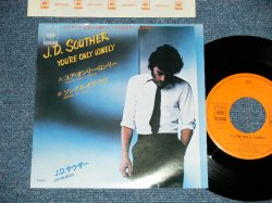 Photo1: J.D. SOUTHER  J.D.サウザー - YOU'RE ONLY LONLY  ユア・オンリー・ロンリー (MINT-/MINT-)   / 1979 JAPAN ORIGINAL  Used 7"45 Single 