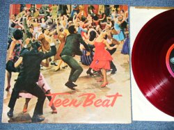 Photo1: V.A. OMNIBUS ( ROY CLARK, RAY ANTHONY and his Orchestra, The PILTDOWN MEN, GEORGE HUDSON and The KINGS OF TWIST,) - TEEN BEAT ティーン・ビート ( Ex++/Ex++ Looks:Ex )   / 1962? JAPAN ORIGINAL "RED WAX  Vinyl"  used  10"LP 