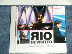 Photo1: ANTONIO CARLOS JOBIM with GAL COSTA  アントニオ・カルロス・ジョビン  ガル・コスタ - RIO REVISITED ボサ・ノヴァ・スペシャル( MINT-/MINT ) / 1987 JAPAN ORIGINAL  Used CD 