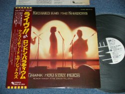 Photo1: CLIFF RICHARD AND THE SHADOWS クリフ・リチャード・アンド・ザ・シャドウズ - THANK YOU VERY MUCH ライヴ！！at ロンドン・パラディウム (MINT-/MINT)  / 1979 JAPAN ORIGINAL "WHITE LABEL PROMO"  used LP with OBI オビ付