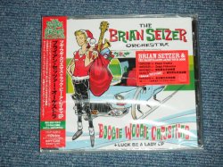 Photo1: BRIAN SETZER ORCHESTRA ブライアン・セッツァー・オーケストラ  -  BOOGIE WOOGIE CHRISTMAS : LUCK BE A LADY EP  (SEALED)   / 2006 Version JAPAN ORIGINAL "Brand New Sealed" CD