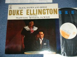Photo1: DUKE ELLINGTON  feat. MAHALIA JACKSON - BLACK BROWN AND  BEIGE (Ex+/MINT-) / JAPAN  Used LP