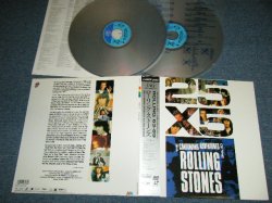 Photo1: The ROLLING STONES - 25X5 : ROLLING 63-89   (MINT/MINT-)  / 1989 JAPAN  ORIGINAL Used 2x LASER DISC With OBI 