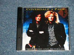 Photo1: COVERDALE PAGE (LED ZEPPELIN, DEEP PURPLE) -UNRELEASED AND ALTERNATES  (MINT-/MINT) / ORIGINAL?  COLLECTOR'S (BOOT)  CD