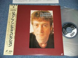 Photo1: JOHN LENNON (The BEATLES) -  THE JOHN LENNON VIDEO COLLECTION (MINT-/MINT)  / 1992 JAPAN ORIGINAL Used  LASER DISC  with OBI 