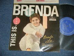 Photo1: BRENDA LEE ブレンダ・リー - THIS IS BRENDA これがブレンダ ( Ex++/Ex+++ )   /  1960's   JAPAN ORIGINAL  Used 10" LP  