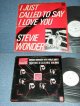 STEVIE WONDER / GERGIO MORODER WITH PHILIP OAKEY - I JUST CALLED TO SAY I LOVE YOU / TOGETHER IN ELECTRIC DREAMS (Ex+/Ex+++) / JAPAN ORIGINAL "PROMO ONL6Y Coupling" Uswed 12" Single 