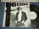 D. B. COOPER - BUY AMERICAN  (Ex+++/MINT) / 1980 JAPAN ORIGINAL "WHITE LABEL PROMO" Used LP with OBI オビ付