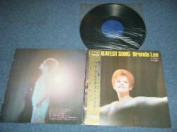 Photo1: BRENDA LEE ブレンダ・リー - MY GREATEST SONG ( Ex+++/MINT- )   /  1960's   JAPAN ORIGINAL  Used 12" LP  With OBI EDSP