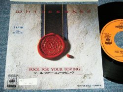 Photo1: WHITESNAKE (DEEP PURPLE) - A) FOOL FOR YOUR LOVING    B) GUILTY OF LOVE (Ex++/Ex+++ ) / 1989 JAPAN ORIGINAL "PROMO Only" Used  7"45 With PICTURE Cover