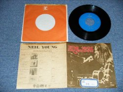 Photo1: NEIL YOUNG ニール・ヤング -  HEART OF GOLD 孤独の旅路( Ex+/Ex++  STOFC, TAPE)   / 1972 JAPAN ORIGINAL "BLUE LABEL PROMO" Used 7" Single 