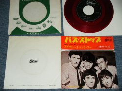 Photo1: THE HOLLIES - A) BUS STOP   B) I CAN'T LET GO (Ex++/Ex++)  / 1966  JAPAN ORIGINAL "RED WAX Vinyl" Used 7"Single 