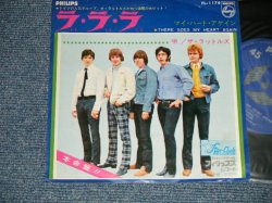Photo1:  The RATTLES - A) LA LA LA  B)THERE GOES MY HEART AGAIN   (Ex+/Ex++) / 1965?  JAPAN ORIGINAL Used 7" Single 