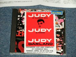 Photo1: JUDY GARLAND ジュディー・ガーランド - JUDY AT CARNEGIE HALL  (MINT-/MINT)  / 1988 JAPAN  ORIGINAL Used  CD 