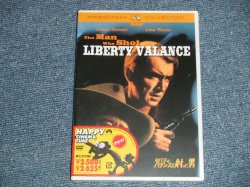 Photo1: Movie 洋画 - THE MAN WHO SHOT LIBERTY VALANCE リバティ・バランスを射った男 [DVD] ジョン・ウェイン  (SEALED) / 2004 JAPAN ORIGINAL "Brand New SEALED"  DVD 