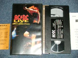 Photo1: AC/DC - LIVE AT DOMINGTON ライヴ・アット・ドニントン ( MINT-/MINT)  / 1992 JAPAN ORIGINAL Used  VIDEO [VHS]