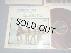 Photo1: THE BEACH BOYS ビーチ・ボーイズ - SURFER GIRL ( Ex+++/MINT-Looks:MINT)  /  1965 JAPAN ORIGINAL  "RED WAX VINYL" Used LP 