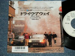 Photo1: A) Fire Ball ファイア・ボール - Drive Away  : B)The Kazu Project Featuring Chris Farren ‎クリス・ファーレン - Desire (Short Road To Heaven) (Ex++/MINT- SWOFC ) / 1986 JAPAN ORIGINAL "WHITE LABEL PROMO" Used 7" Single 