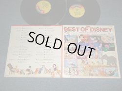 Photo1: Soundtrack V.A. Various WALT DISNEY - The Best Of Disney Original Soundtrack A Collection Of Musical Highlights From Disney Film Favorites (Ex++/MINT-) / 1981 Japan ORIGINAL Used  2-LP  