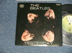 Photo1: The The BEATLES ビートルズ - YESTERDAY (Ex+++/MINT-) / 1970's ¥700 EMI Mark JAPAN Used 7" 33rpm EP