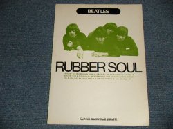 Photo1: The BEATLES-ビートルズ -  RUBBER SOUL ラバー・ソウル (SHEET MUSIC BOOK) (Ex++ WO)/ 1973 Japan Used BOOK