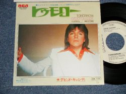 Photo1: DAVID CASSIDY デビッド・キャシディ -  A) TOMORROW トゥモロー  B) BEDTIME ベッドタイム (Prod. By BRUCE JOHNSTON) (Ex+++/MINT-) / 1976 JAPAN ORIGINAL "white label promo" Used 7" Single  with PICTURE COVER JACKET 