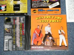 Photo1: RESTLESS  レストレス - WHY DON'T YOU...JUST ROCK! (MINT-/MINT) / 2005 UK ENGLAND  Press + Japan OBI & LINNER JAPAN Used CD with OBI 