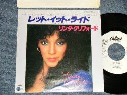 Photo1: LINDA CLIFFORD リンダ・クリフォード - A) LET IT RIDE レット・イット・ライド  B) I'LL KEEP ON LOVING YOU あなただけを(Ex++/MINT- BB for PROMO) / 1981 JAPAN ORIGINAL "WHITE LABEL PROMO" Used 7"45's Single 