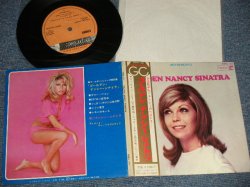 Photo1: NANCY SINATRA ナンシー・シナトラ  - GOLDEN NANY SINATRA  A ) SUMMER WINE        YOU ONLY LIVE TWICE       B ) SUGAR TOWN        THESE BOOTS ARE MADE FOR WALKIN' (Ex++/Ex++ Looks:Ex+++) / 1967 JAPAN ORIGINAL Used 7"33 EP With OBI