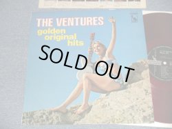 Photo1: THE VENTURES ベンチャーズ -  GOLDEN ORIGINAL HITS 太陽の街 (Ex++/Ex+) / 1967 JAPAN ORIGINAL "2000 Yen Mark"  "RED WAX" used LP 