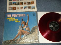 Photo1: THE VENTURES ベンチャーズ -  GOLDEN ORIGINAL HITS 太陽の街 (Ex+++/MINT-) / 1967 JAPAN ORIGINAL "2000 Yen Mark"  "RED WAX" used LP 